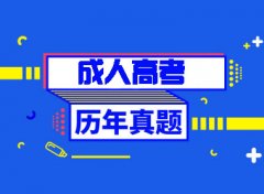 薛城成人高考英语语法复习方法